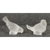 Image 2 : LOT OF 2 - LALIQUE SPARROWS