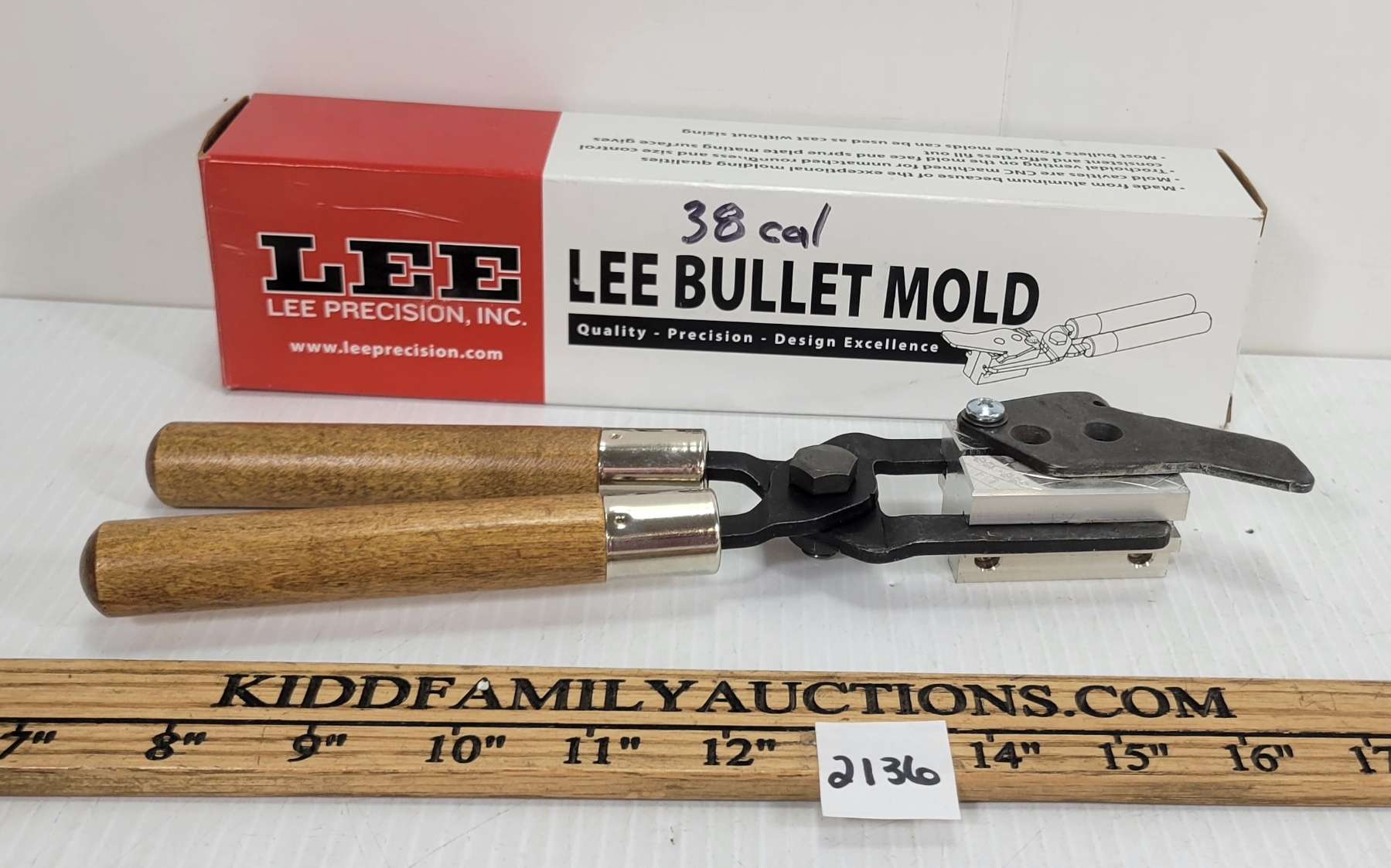 Lee Precision 2-Cavity Bullet Mold .358 Caliber 158 Grain SWC For .357 Magnum 90322