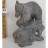Image 2 : TWO BEARS - SIGNED - STONE