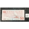 Image 2 : 1988 CDN $50 BANKNOTE - SEQUENTIAL
