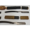 Image 4 : LOT OF 4 - STRAIGHT RAZORS & CASE - INCL ARTRACO