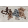 3385  LOT OF 3  UTILITY CHAINS W/ GRAB HOOKS