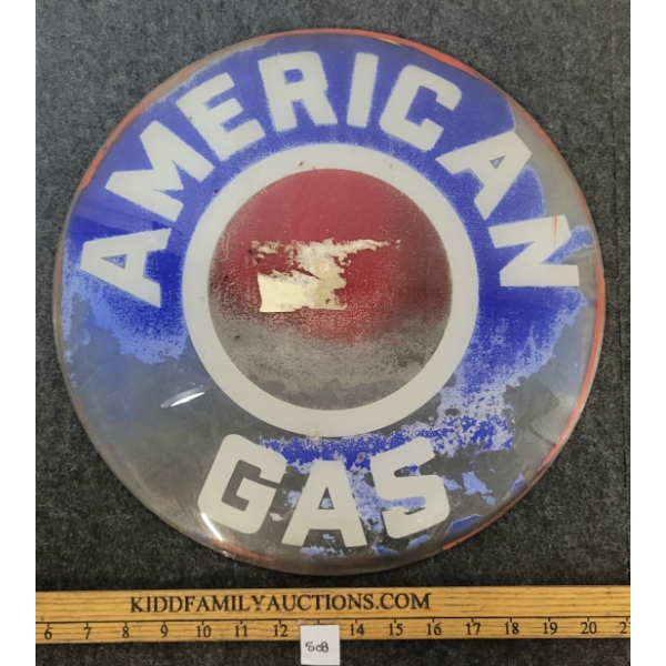 AMERICAN GAS PUMP GLOBE LENS