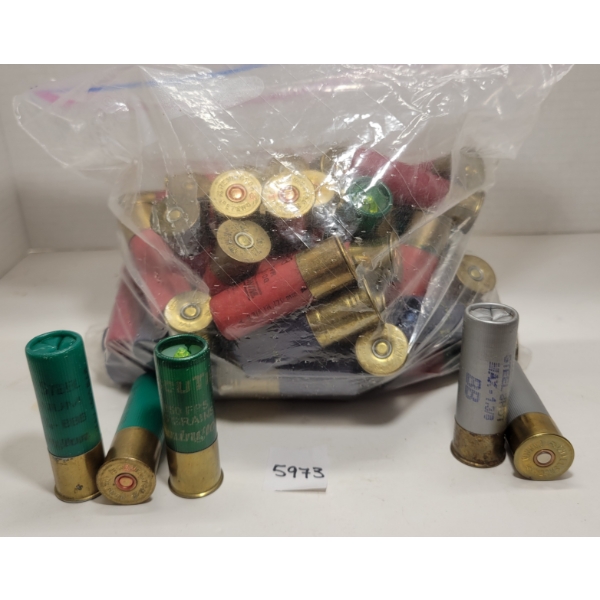 AMMO: 65X MIXED 12GA - 2 3/4 & 3IN - #4 SHOT, BB & BB