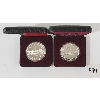 Image 1 : LOT OF 2 - 1984 & 1986 RCM CDN $1 COINS