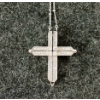 Image 2 : STERLING SILVER CROSS NECKLACE