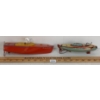 Image 2 : LOT OF 2 - SAN & HORNBY TIN WIND UP BOATS
