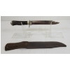 Image 2 : WILKINSON BOWIE KNIFE W/ LEATHER SHEATH