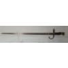 Image 2 : FRENCH M1874 GRAS CHILD'S BAYONET W/ SCABBARD