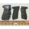 Image 1 : LOT OF 2 - SIG-SAUER FACTORY P229 GRIP PANELS & HOGUE RUBBER FULL WRAP FINGER GROOVE GRIPS
