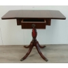 Image 4 : DUNCAN PHYFE MAHOGANY DROP LEAF TABLE