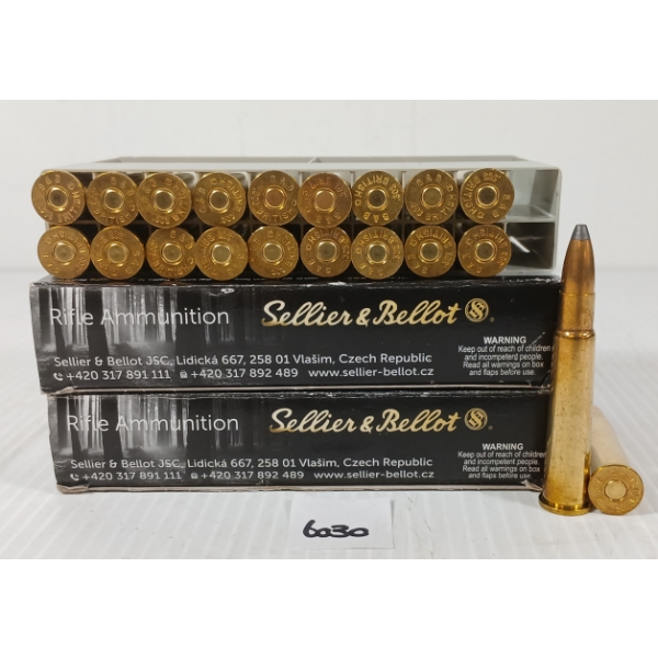 AMMO: 40X SELLIER & BELLOT .303 BRIT - 150GR - SP