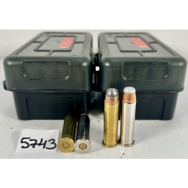 AMMO: 100X .357 MAG RELOADS - 125 GR SP & HP