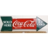 Image 1 : COCA-COLA SST ARROW SIGN