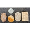 Image 2 : LOT OF 5 - JADE PCS & PENDANTS
