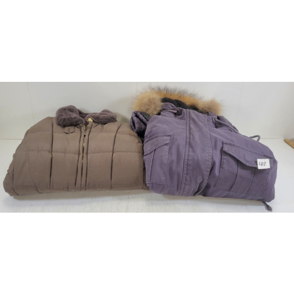 LOT OF 2 - WOMEN'S MINIMUM NAOMI & PENFIELD CABANO JACKETS