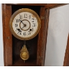 Image 4 : NEW HAVEN OAK 8 DAY SHELF PARLOUR CLOCK
