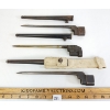 Image 3 : LOT OF 3 - SPIKE BAYONETS W/ SCABBARDS - INCL NO. 4 MKII