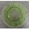 Image 3 : LOT OF 10 - GREEN DEPRESSION GLASS LUNCH PLATES