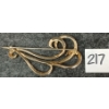 Image 3 : 1950'S MARCEL BOUCHER 3383 GREEN SWIRL BROOCH