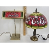 Image 2 : LOT OF 2 - COCA-COLA LAMPS - INCL BANKERS STYLE