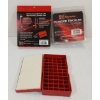 Image 2 : LOT OF 3 - HORNADY RELOADING ACCESS - INCL UNIVERSAL BLOCK, POWDER TRICKLER & CASE LUBE PAD
