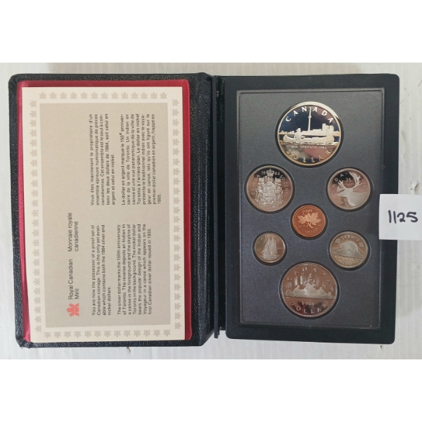 1984 RCM DOUBLE DOLLAR PROOF SET