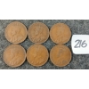 Image 3 : QTY OF 1915-1917 CDN LARGE PENNIES