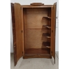 Image 2 : GENTLEMAN'S WARDROBE - ART DECO - BURR WALNUT - C.1930'S-1940'S