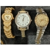 Image 2 : LOT OF 6 - TWO TONED WATCHES - INCL HUDSON, PHILIP WELLS, TIMEX, ETC