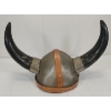 Image 3 : LOT OF 3 - MOUNTED BULL HORNS & VIKING HELMET