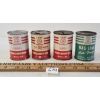 Image 1 : LOT OF 4 - CITIES SERVICE KOOLMOTOR MOTOR OIL & GAS LINE ANTI-FREEZE 4OZ CANS