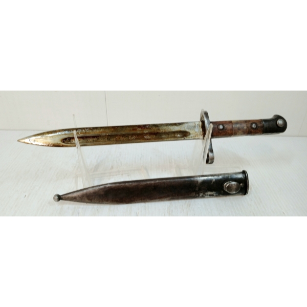 TURKISH M35 BAYONET W/ SCABBARD 