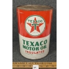 Image 1 : TEXACO INSULATED MOTOR OIL CAN - 5 QT