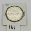 Image 1 : 1961 CDN VOYAGEUR SILVER DOLLAR COIN