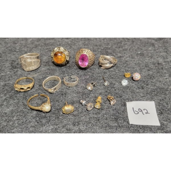 QTY OF MISC. JEWELRY PCS - INCL STERLING SILVER