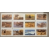 Image 2 : REMINGTON'S PORTFOLIO OF GREAT GAME OF THE WORLD BY BOB KUHN - INCL "COURTING CHALLENGE," ETC