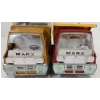 Image 4 : LOT OF 3 - MARX TOYS PRESSED STEEL HORSE TRANSPORT, DUMP TRUCK & SHINSEI CATERPILLAR 
