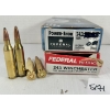 Image 1 : AMMO: 40X FEDERAL .243 WIN, MIXED 80/100GR. 