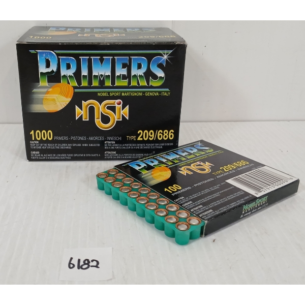 PRIMERS: 1000X NSI TYPE 209/686 PRIMERS