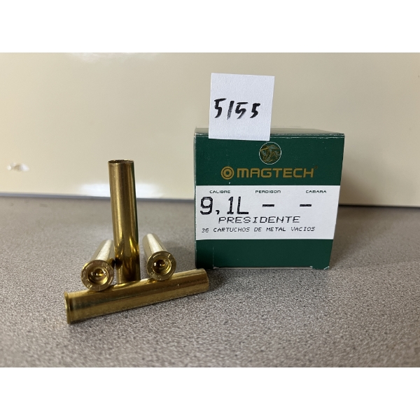 BRASS: 36X MAGTECH 9.1L PRESIDENTE 