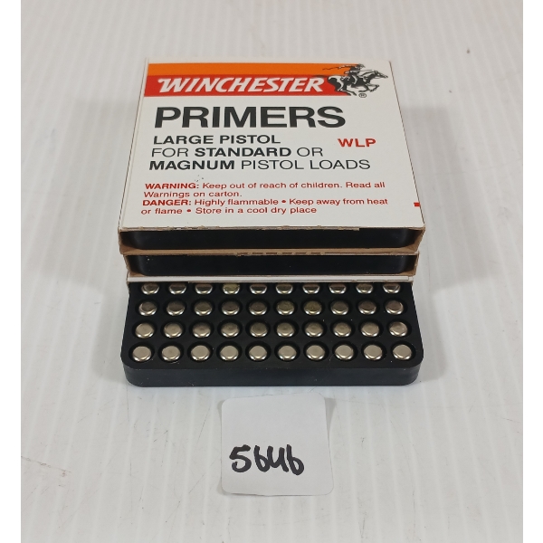 PRIMERS: 300X WINCHESTER NO. WLP LARGE PISTOL PRIMERS