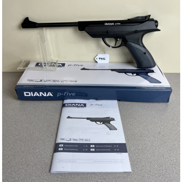 DIANA P-FIVE IN .177 PELLET NO PAL REQUIRED 