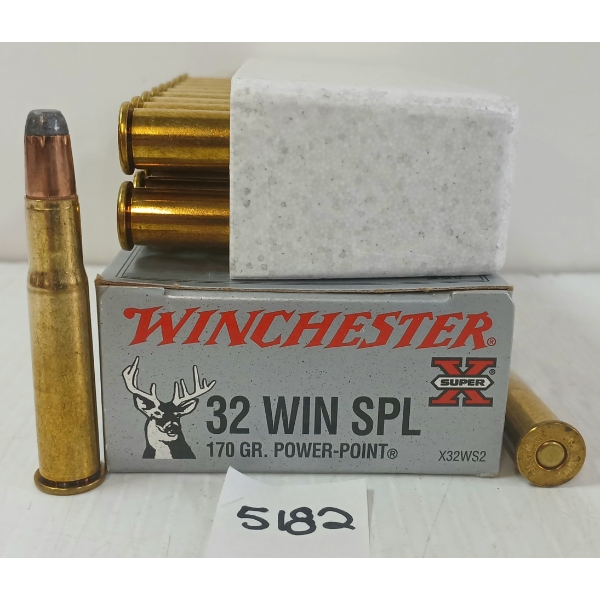 AMMO: 20X WINCHESTER SUPER X .32 WIN SPL - 170GR - PP