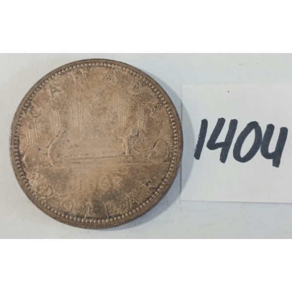 1965 CDN SILVER DOLLAR