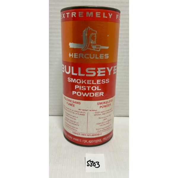 POWDER: 1/2LB HERCULES BULLSEYE 