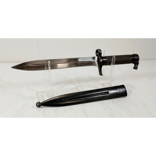 SWEDISH MAUSER LYUNGHAN AG42 BAYONET W/ SCABBARD