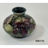 Image 2 : LOT OF 2 - MOORCROFT POTTERY VASE & UNIQUE STORE SIGN