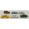 Image 5 : LOT OF 6 - ERTL & SOLIDO DIECAST MODELS - 1950 CABRIOLET, 1959 CHECKER CAB, WOODY STATION WAGON, ETC