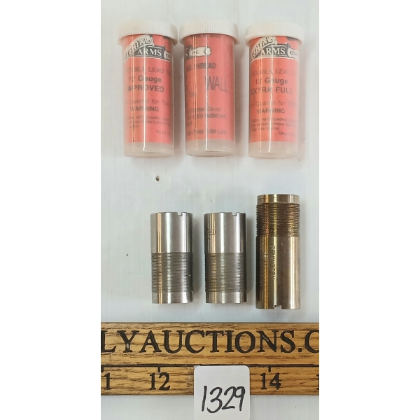 LOT OF 3 - COLONIAL ARMS 774X44 12GA EXTRA FULL, IMPROVED & MODIFIED CHOKES